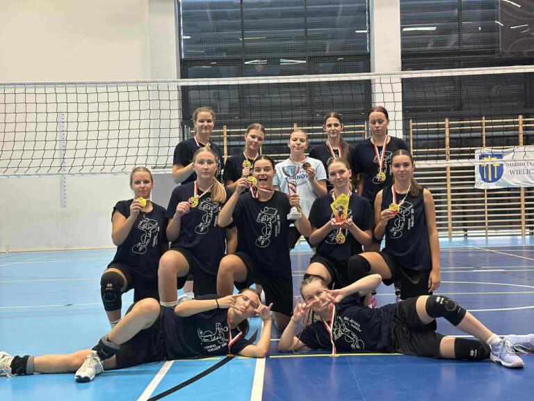 Juniorki srebrne w Wieliczce